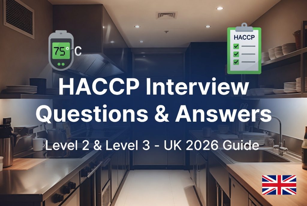 HACCP Interview Questions and Answers UK
